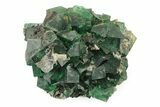 Fluorescent Green Fluorite Cluster - Rogerley Mine, England #243212-1
